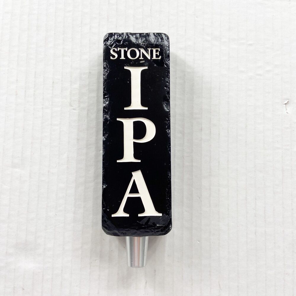 Stone IPA Brewing Tap Handle Escondido California Craft Beer Knob Keg Draft Pull